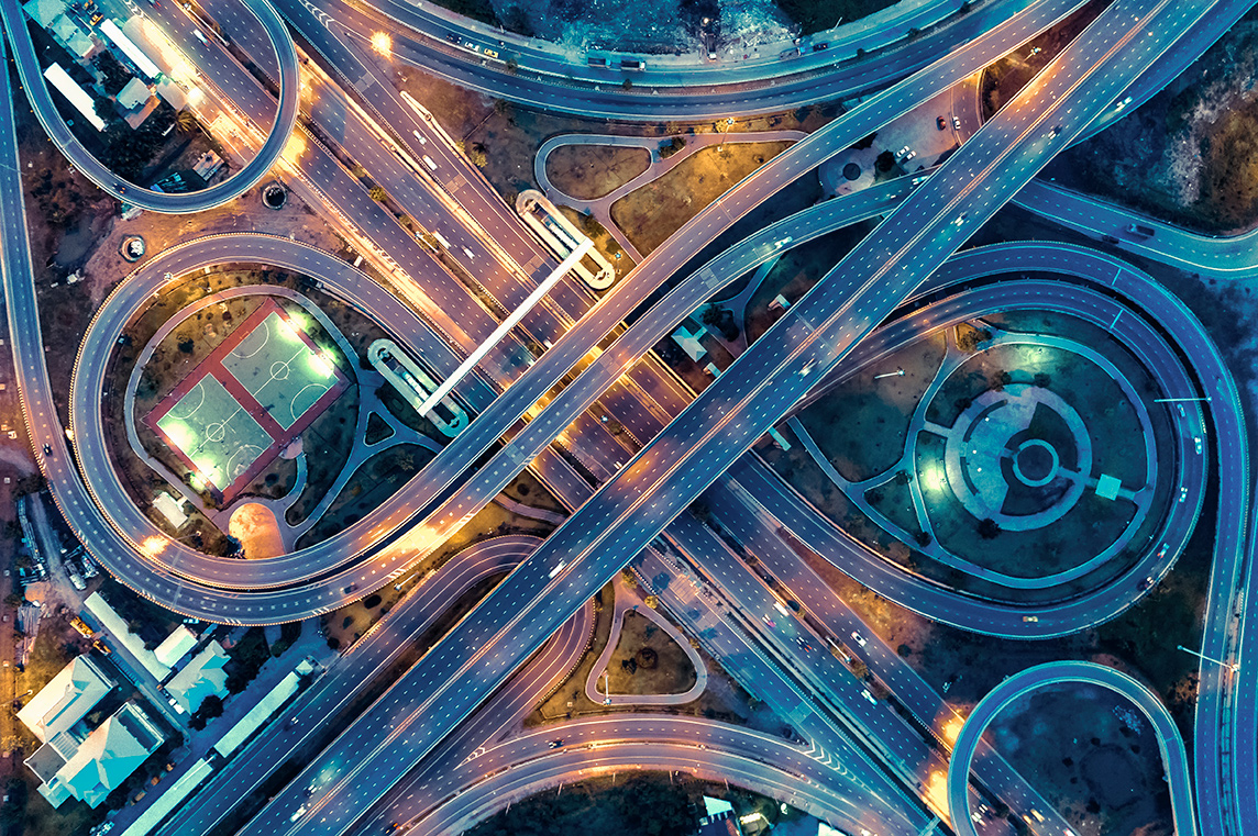 Highway cross Highway cross